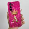 For Itel Power 70 P673L P70 Case Luxury Crown Letters Couple Soft Phone Cases For Itel Power70 P 70 Camera Protection Back Cover
