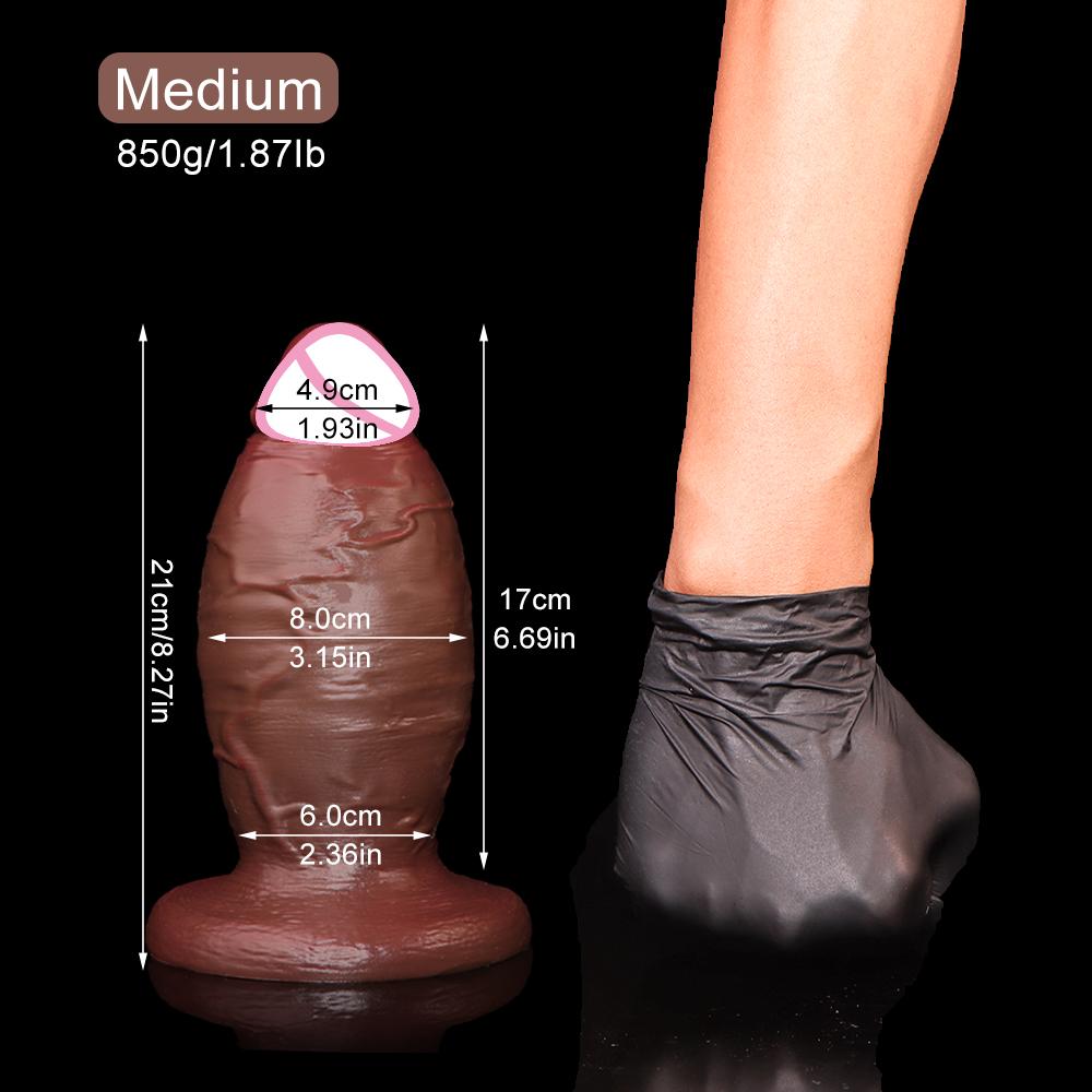 Realistic Dildos for Anal Huge Sex Toys Silicone Big Butt Plug Women Thick Dildo G-spot Masturbation Gay Prostate Massage 18+
