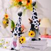 Adorable 2022 New Style Sunflower Cow Doll Decoration For Home With Bee Theme