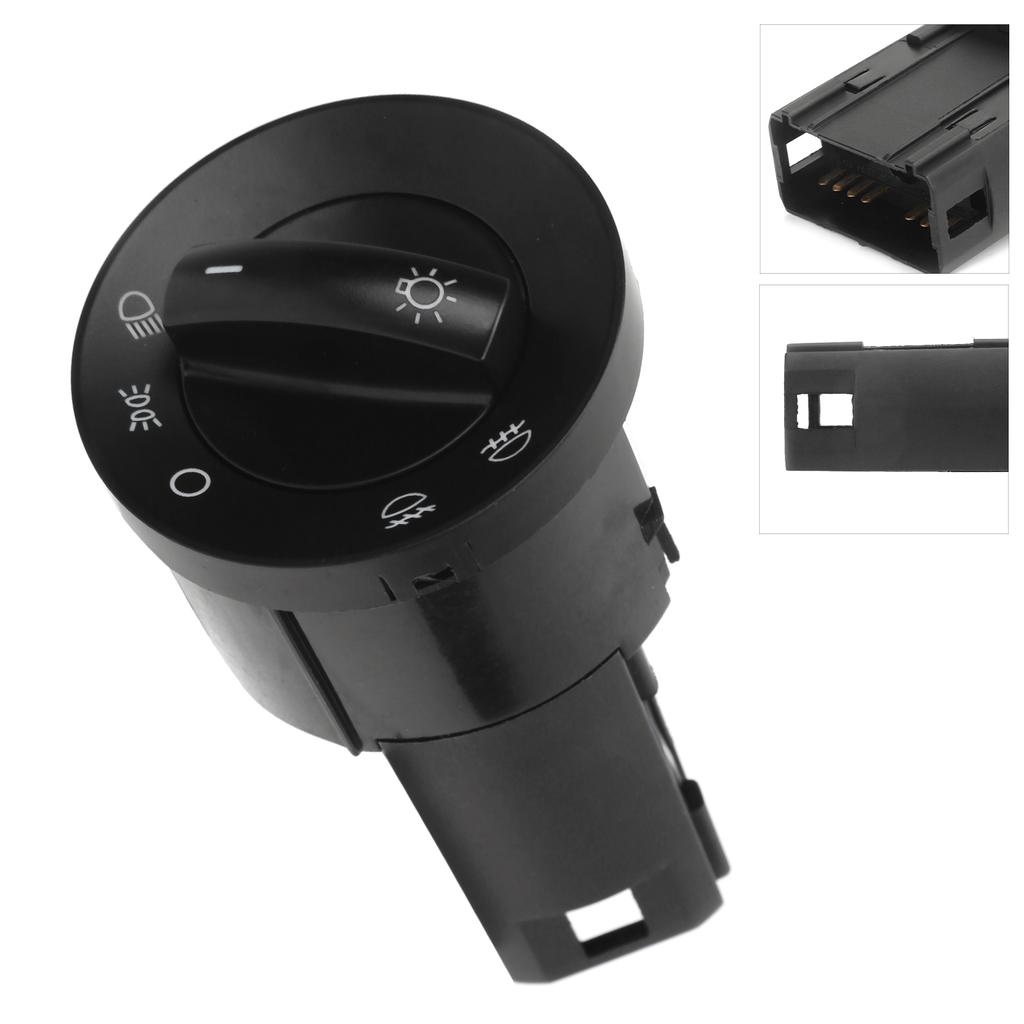 Headlight Fog Light Switch 6Q0941531C Replacement for Caddy 2KA 2KH 2CA 2CH 2005‑2010