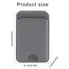 Adjustable Foldable Desk Phone Mount Wide Compatibility Phones Magnetic Holder with Card Storage Function Everyday Use