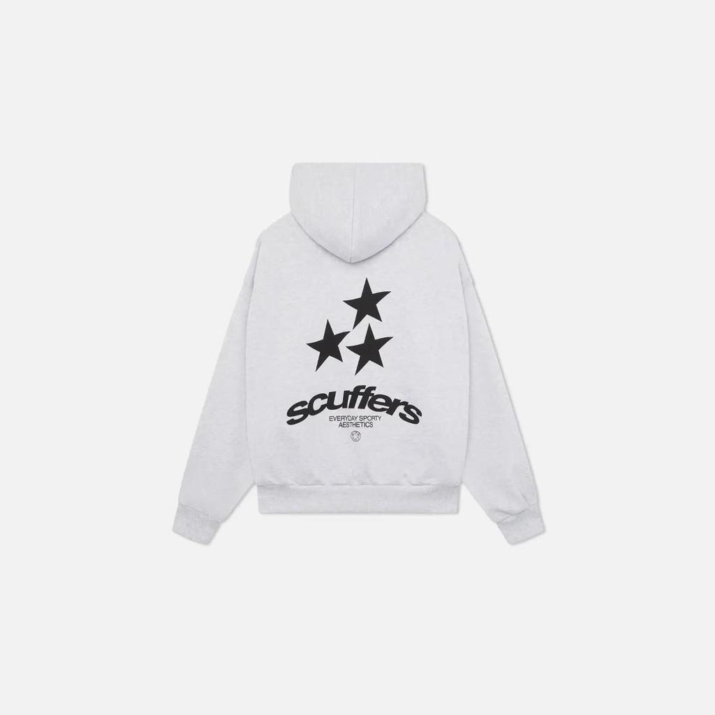 Scuffers Gothic Core Damen Schwarz Ultraleicht Logo Hoodie Sweatshirt
