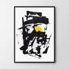 Poster Black Abstraction