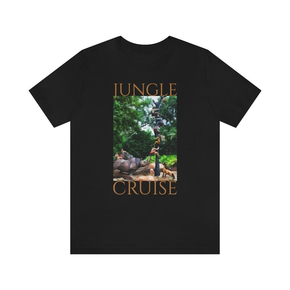 

Tee Painting of Disneyland ~ JUNGLE CRUISE~ Ride Unisex T-Shirt XXXXL