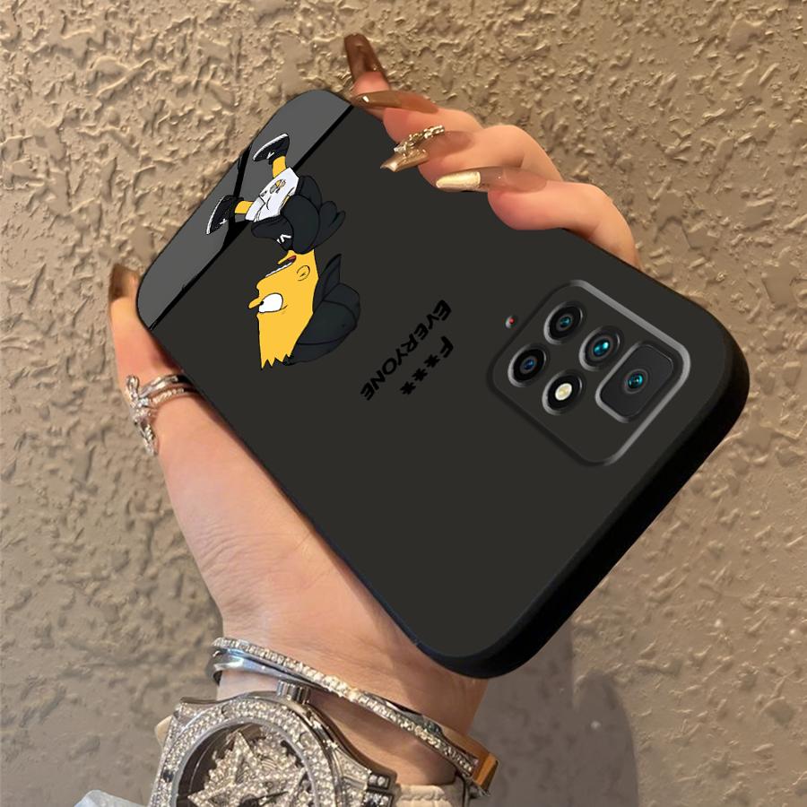 Cool S-simpsons Cartoon Case for Xiaomi Redmi A1 A2 Plus K40 K80 Pro 12C 14C A4 A5 13C 10 A3 9 Funda Phone Cover