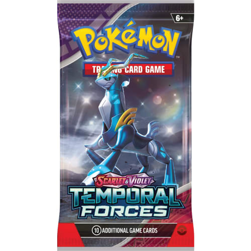 Pok?mon TCG: Scarlet & Violet ? Temporal Force Elite Trainer Box ? Iron Leaf (1 Full Art Iron Spike Promo Card, 9 Boosters & Premium Accessories)