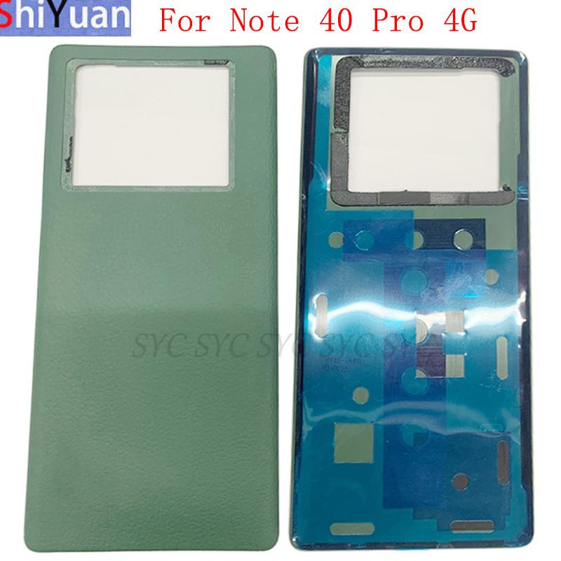 Battery Cover Rear Case Housing For Infinix Note 40 Pro 4G X6850 Back Cover with Adhesive Sticker Replacement Parts