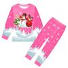 Children's Fashion Suit Skirt Round Neck Long Sleeve Top Pants