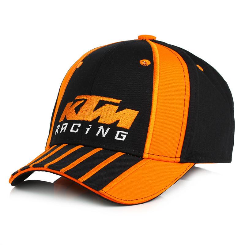 Ktm Baseball Cap With Embroidered Letter Pattern For Motorsports And Casual Wear