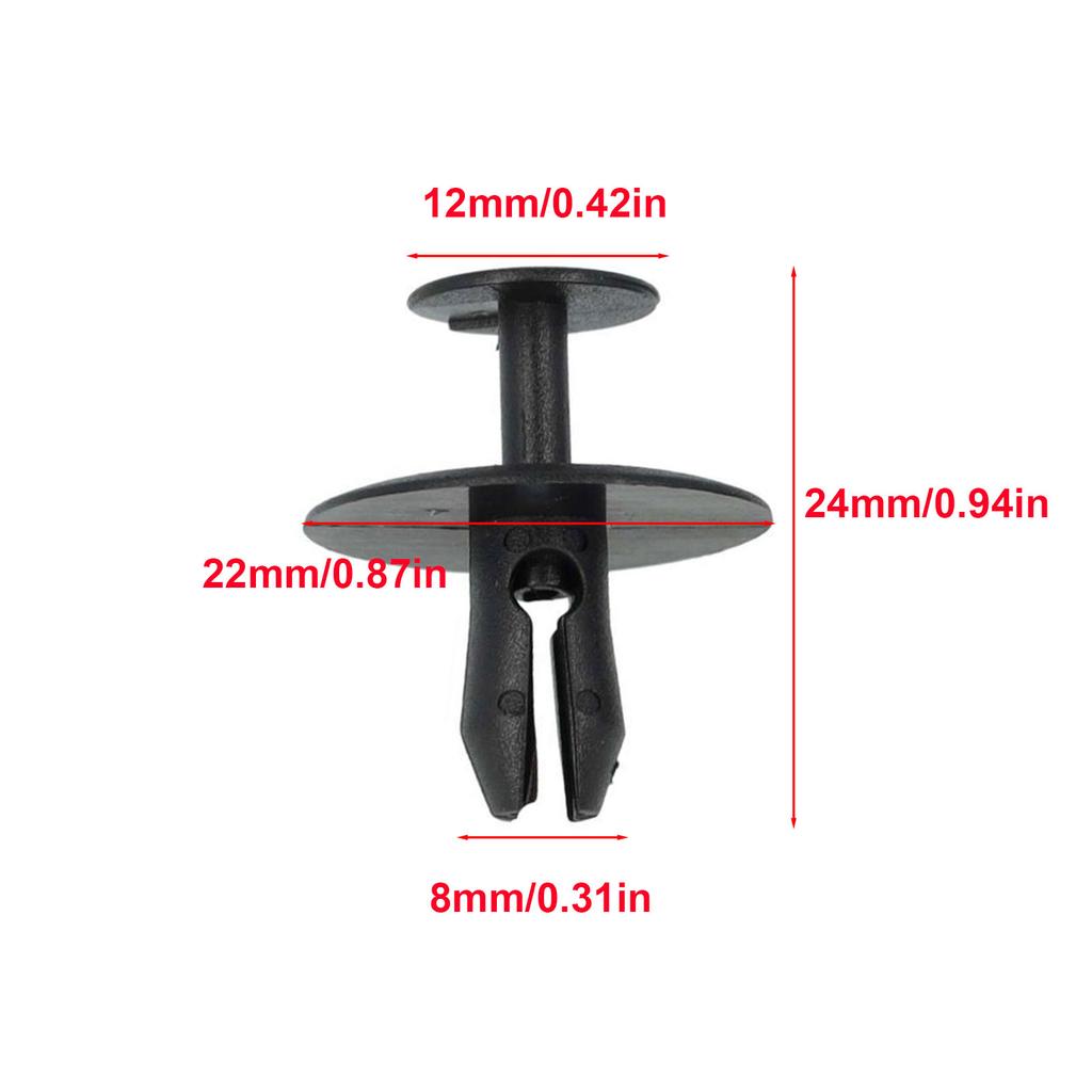 Car Bonnet Bumper Rivet Clips Trim Grille Clips Fasteners 6997T2 699783 For Peugeot 206 207 307 308 3008 Citroen C2 C3 C4 C6 C8