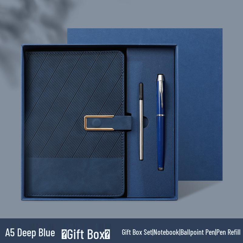 Custom Notebook & Diary Gift Set with Logo for Company Event or Student