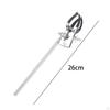 Retort Stand Clamp Iron Material Lab Sturdy and Experiment Support Loop Silver L