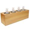 Massage Oil Heater 4 Bottles Constant Temperature Quick Heating Removable Lotion Warmer 110‑240V US