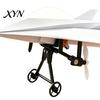 DIY Paper Plane Set RC Airplane Kit, Remote Control Electric Module with Gyro Aircraft Launcher Component Stabilizer, Dual Propellers, for Beginner