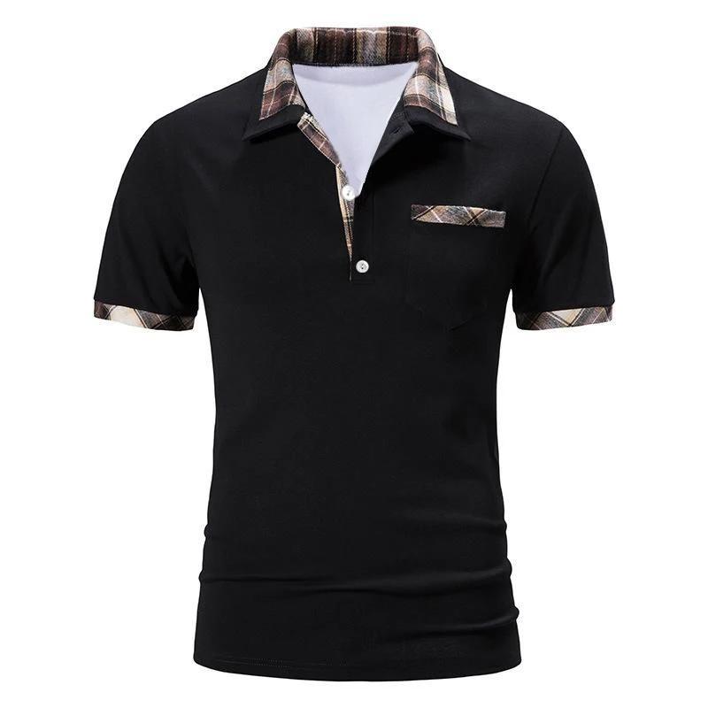 2025 Men's Short-sleeved Polo Shirt Digital Printing Trend Clothing Summer