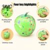 Decompression Toys for Relaxation Apple Squishy Toy, Fruit Squeeze Fidget Toy with Confetti, Soft Portable Anxiety Relief Stress Adults, Desktop