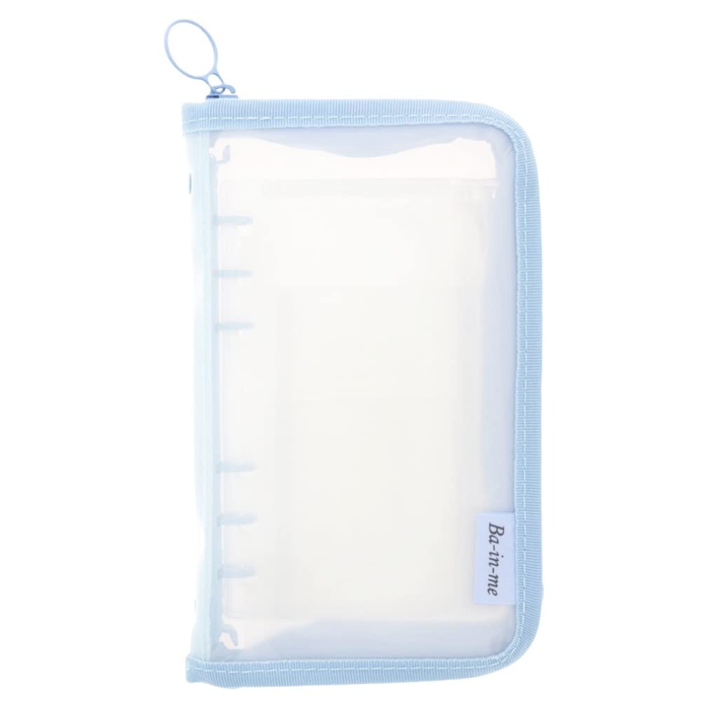 Sunstar Stationery Pencil Milky x S1425633 Ba-in-me Binder-Style Case, Blue,