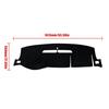 For Chevrolet Tahoe Suburban 2007-2014 Dashmat Dash Cover Dashboard Mat Car Pad