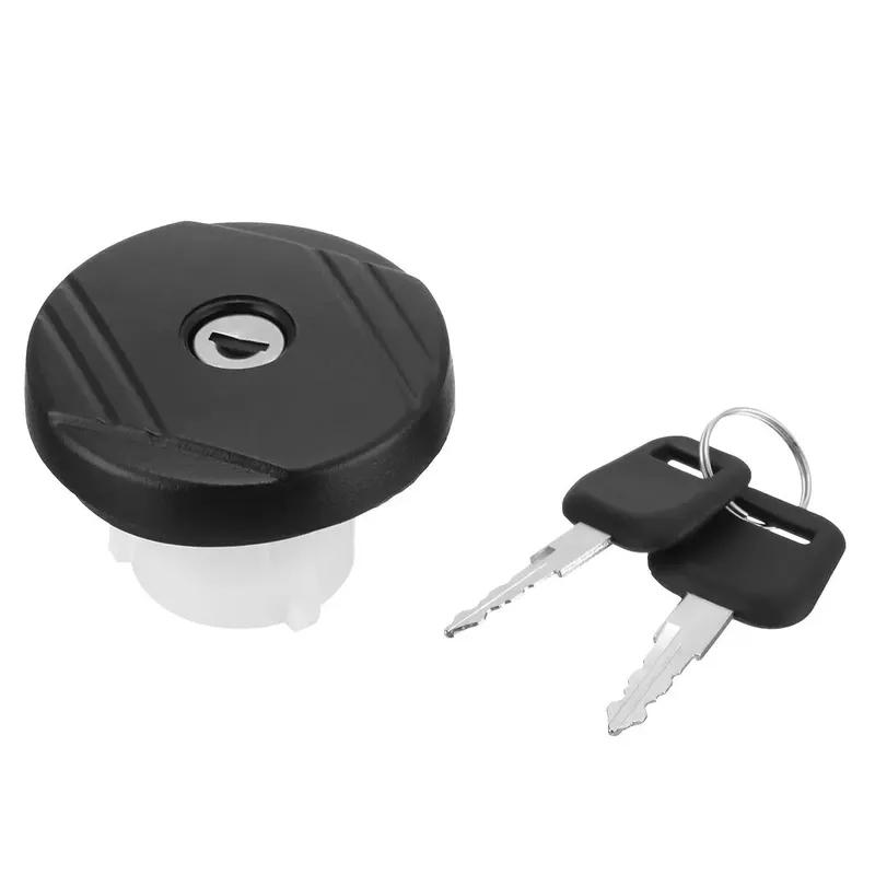 Car Fuel Tank Filler Cap Black Tank Covers With 2 Keys 4411620 For Ford TRANSIT MK7 2006 2007 2008 2009 2010 2011 2012 2013 2014