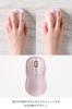 ELECOM OSMOD Seven 7 Wireless to 2 7 Tilt Mouse, Quiet, Bluetooth, 2.4GHz, Multi-Pairing (up Devices), Buttons, Wheel, Large, Pink, M-MY40MBSPN-G