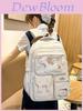 College Style Sweet Cute Girls School Backpack With Nylon For Middle School Students