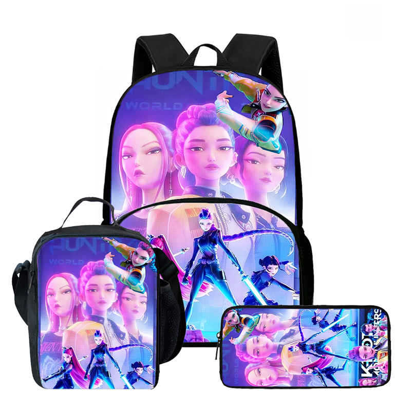 Kpop Witch Hunter Group Schoolbag High Definition Printing Casual Cross Border Light Backpack One Piece Hair
