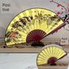 Silk Cloth Fans, Blank Folding Fans, , Custom Drawing and Calligraphy Fans, Men's Chinese Style, Ancient Style, Advertising, Calligraphy Fan, White