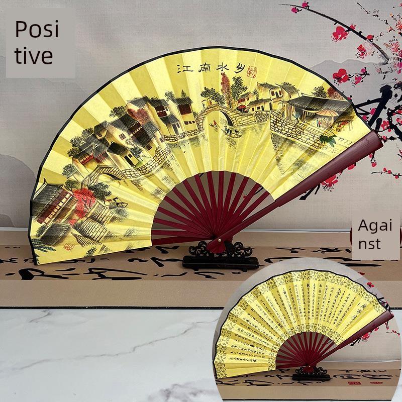Silk Cloth Fans, Blank Folding Fans, , Custom Drawing and Calligraphy Fans, Men's Chinese Style, Ancient Style, Advertising, Calligraphy Fan, White
