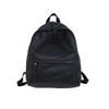 Korean version of Harajuku simple pu men's and women's tide backpack autumn new fashion student schoolbag