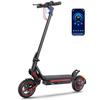 Electric Scooter iScooter W8-750W Motor-9.3 Inch Tires-45km Range-40km/h Speed-Full Brake-LCD Screen-Connected App