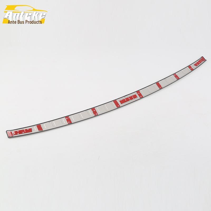 Stainless Steel Rear Guard Plate for 18 H4 Models: Tailgate Trunk Protector