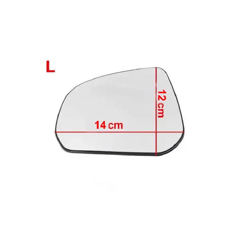 For Suzuki Alto 2009 2010 2011-2016 Replace Car Rearview Mirrors Glass Outside Door Side Mirror Lens Without Heating
