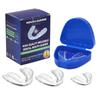 4Pcs Gum Shield Sports Fitness Teeth Protector Anti Snoring Bruxism Mouth Guard With Storage Box Anti-Grinding Boxing Mouthguard 3