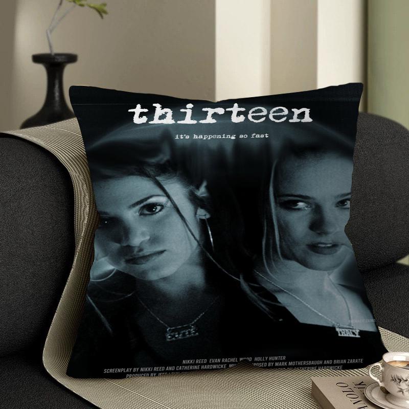 

Thirteen Movie Cushion Cover Pillow Cover Decor Pillowcase Printed Cushion Case For Couch 16x16Inch