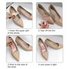 1 Pair Arch Support Insoles Correct Position Shoe Insoles Breathable Skin-Friendly Adhesive Foot Pads for Plantar Fasciitis Flat Feet Relief