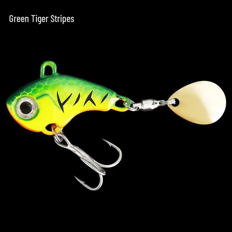 Vibrating Metal Lure: Small Whirlwind Spinner for Freshwater & Sea Fishing