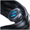 USAMS CC320 Aluminum Car Charger 2.4A 2xUSB-A Tarnish
