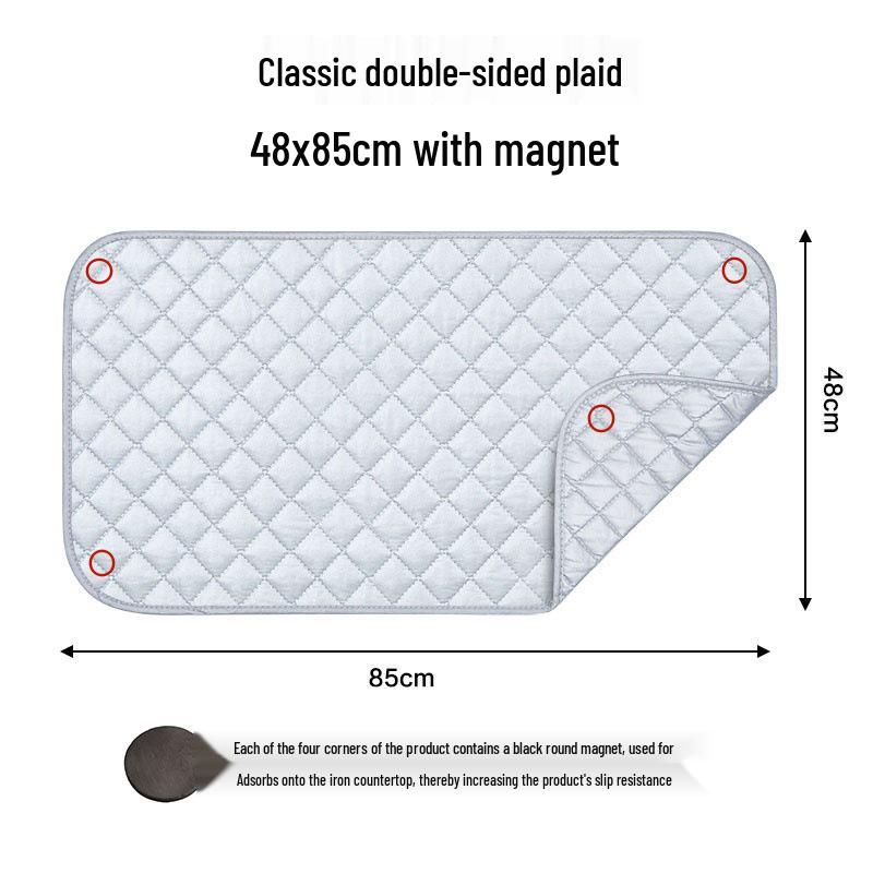 Silver-Plated High-Temperature Resistant Cotton Ironing Pad for Household Use