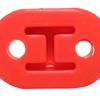 Tail Pipe Mount 2 Holes High Strength Rubber Exhaust Tail Pipe Holder for