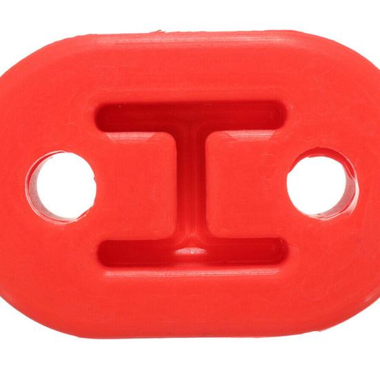 Tail Pipe Mount 2 Holes High Strength Rubber Exhaust Tail Pipe Holder for