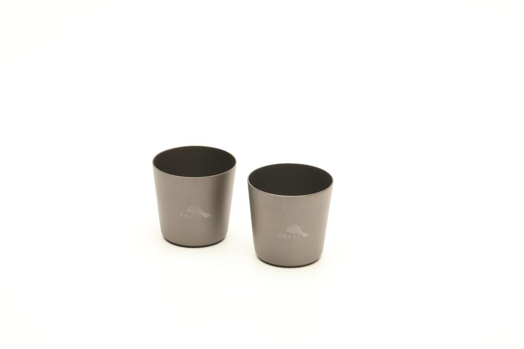 Toaks Titanium Shot Glasses, 42ml, Set of 2
