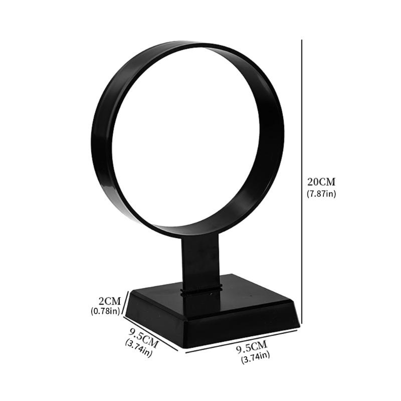Plastic Hairband Display Stand For Jewelry Stores And Home Decoration With Multiple Layer Designs