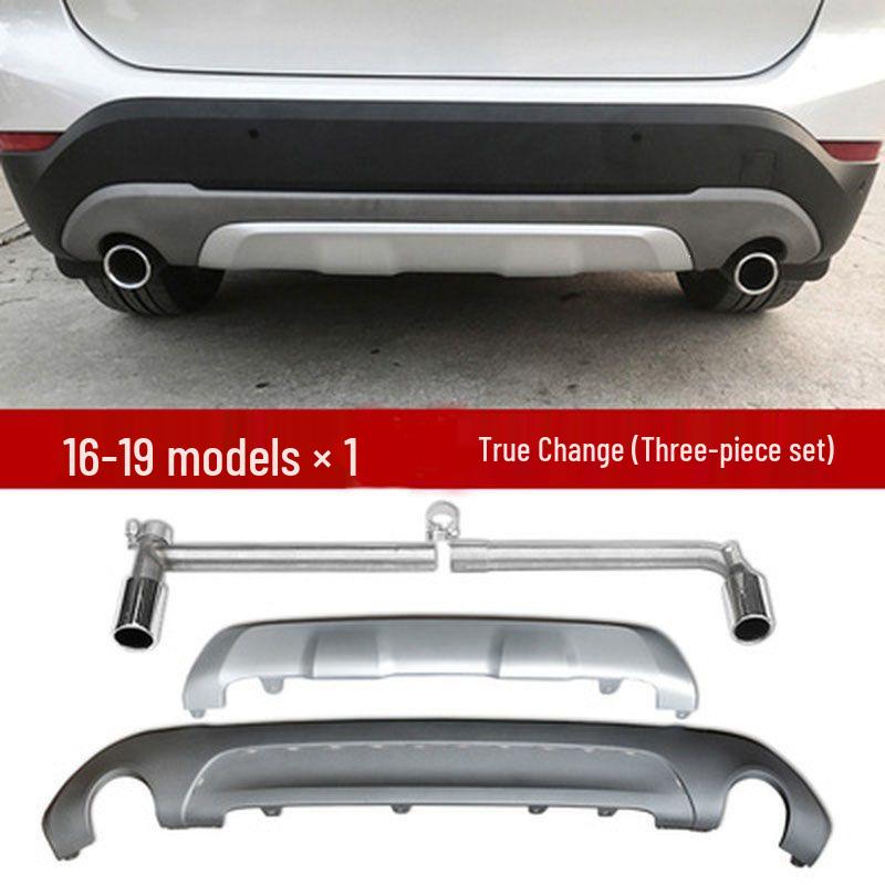 Exhaust Tailpipe Decoration for BMW X1 (2016-2019) 1.5T/2.0T Dual Exhaust Models