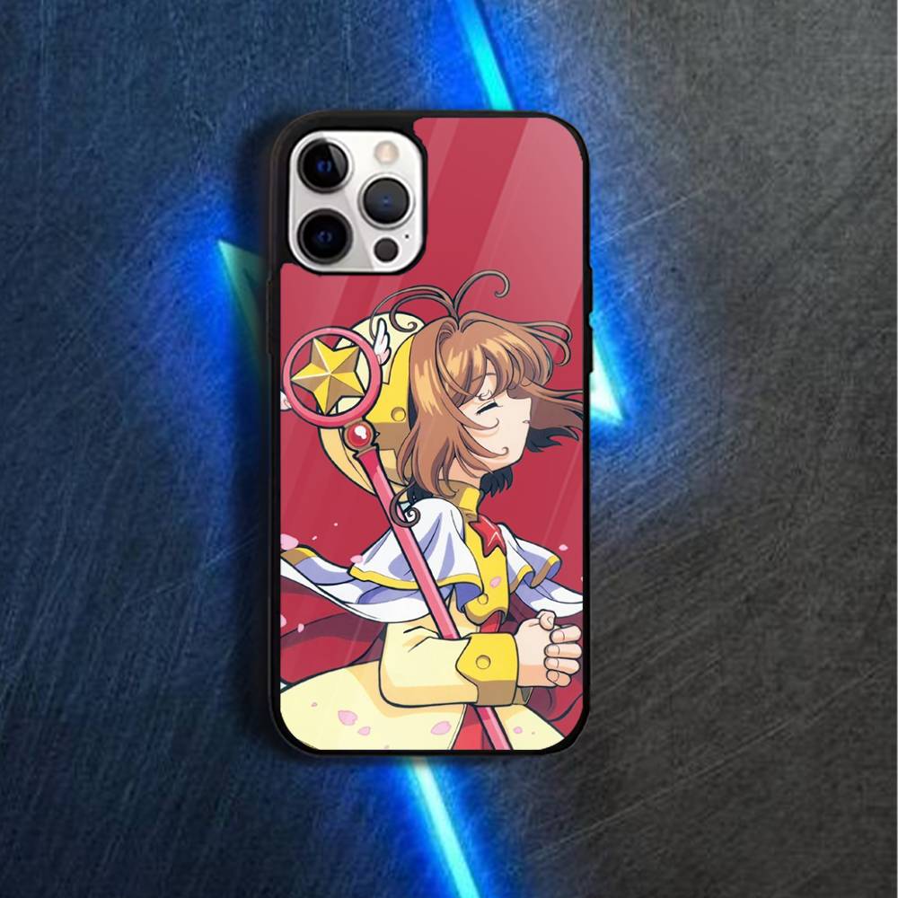 Cardcaptor-ES S-Sakura Phone Case For iPhone 17,16,15,14,13,12,11,Pro,Max,Plus,Mini,Magsafe,Magnetic Wireless Charging Case