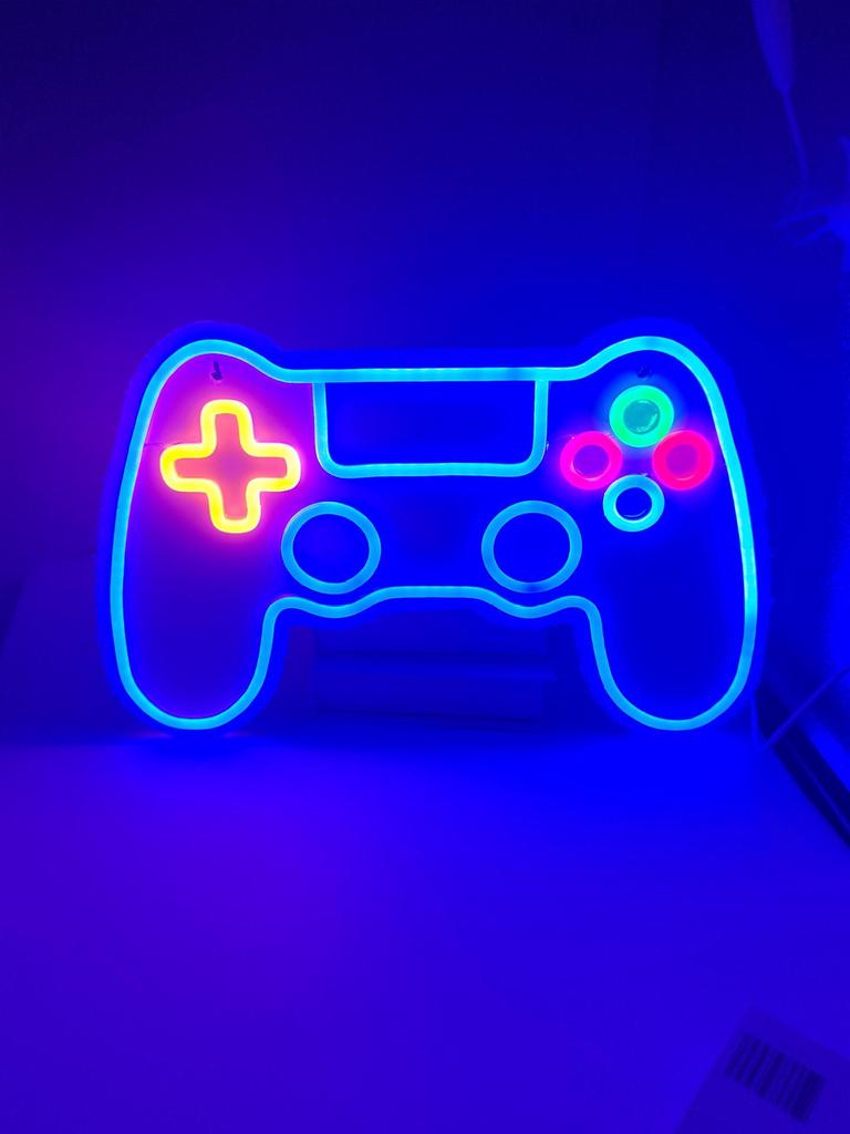 Cross Handle LED Neon Atmosphere Light for E-sports Rooms and Gaming Halls