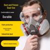 Full-Face Anti-Toxic Gas Mask with Dustproof and Anti-Formaldehyde Protection