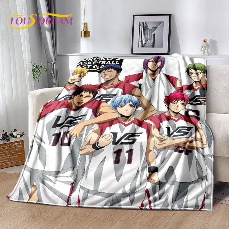 Animacinis Kuroko krepšinio anime pledas, minkštas apklotas namams, miegamajam, lovai, sofai, iškylai, kelionėms, biurui, vaikams