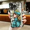 JoJo Adventure Dio Diego Brando Soft Phone Case For iPhone 15 16 17 Air 14 Pro Max 16E Plus 13 12 Mini Plating Anti-Fall Fundas