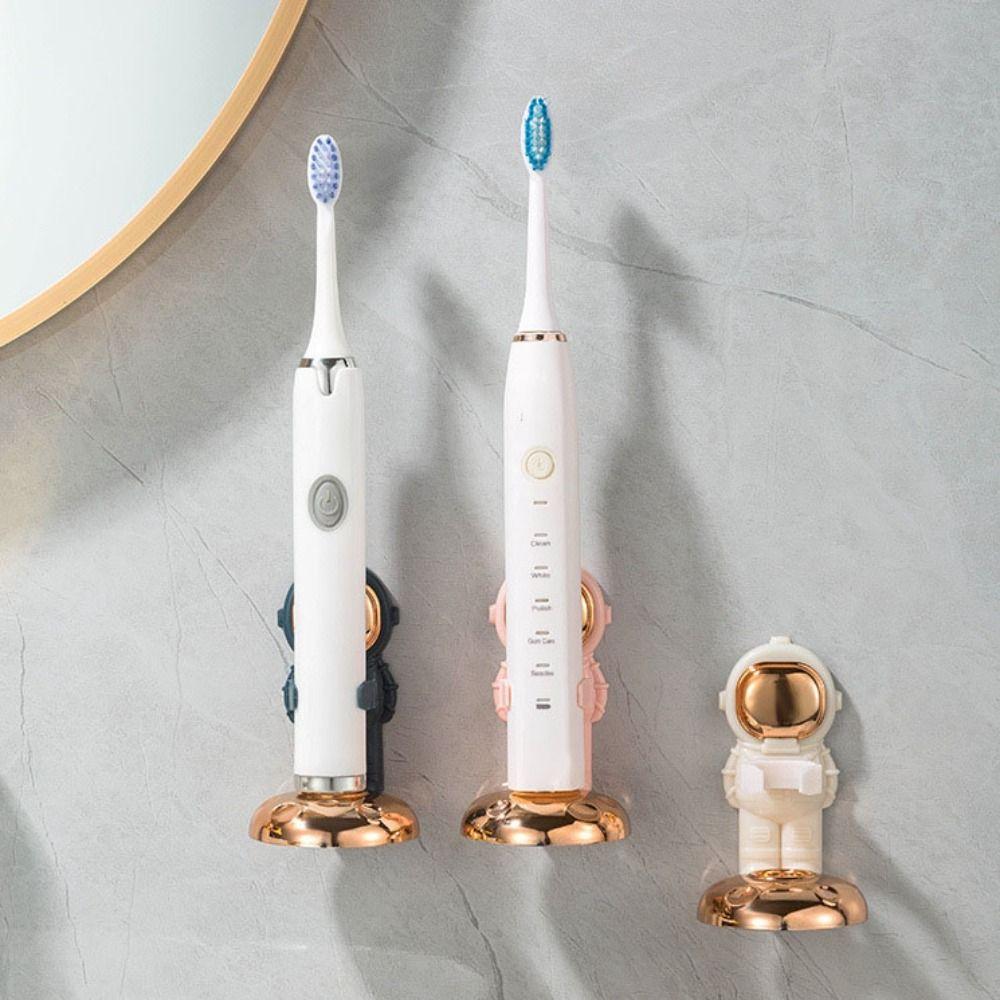 

Plastic Electric Toothbrush Holder Punching-Free Toothbrush Stand Rack Dorm