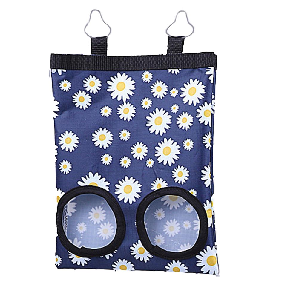 Hay Bag Hanging Pouch Feeder Holder Feeding Dispenser Container for Rabbit Guinea Pig Small Animals Pet Bunny Cage Accessories